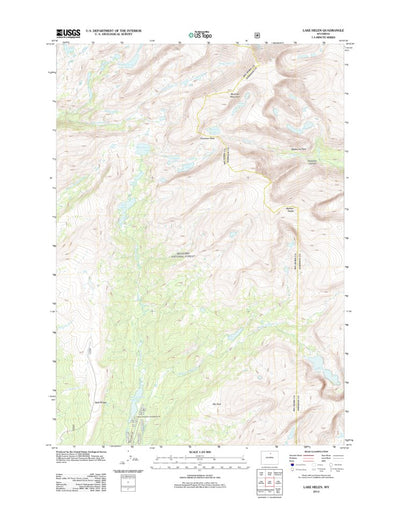 Lake Helen, WY (2012, 24000-Scale) Preview 1