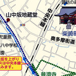 株式会社中央ジオマチックス たちかわウォーキングマップ（立川市ウォーキングマップ）A,Dコース digital map