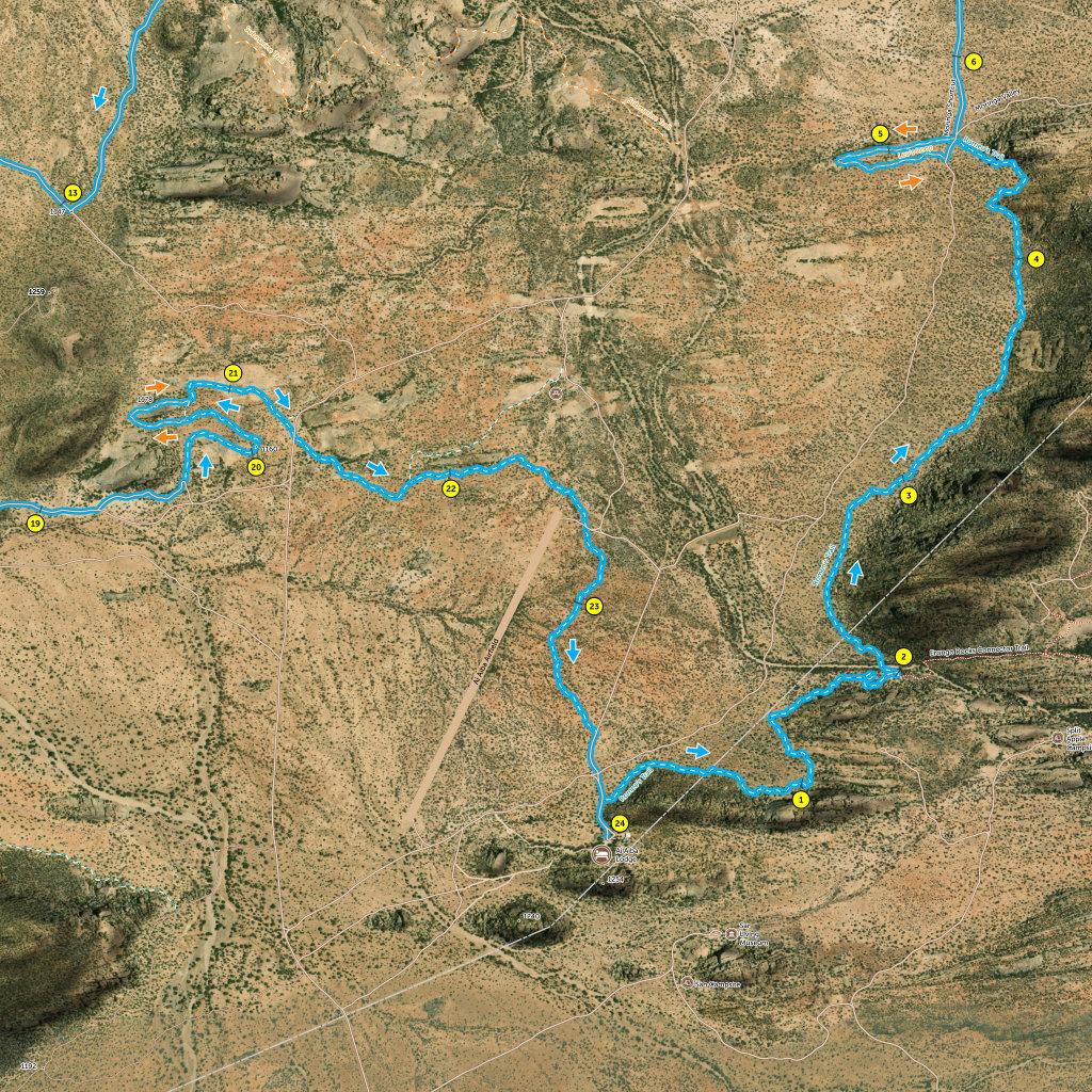 Ai Aiba MTB Routes Map by A1-Maps | Avenza Maps