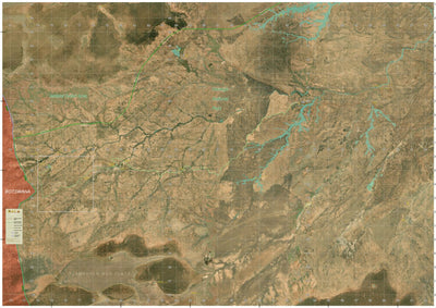 A1-Maps Daka Plains - Hwange National Park digital map