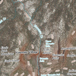 ad nauseam California - Yosemite Falls - Yosemite Valley digital map