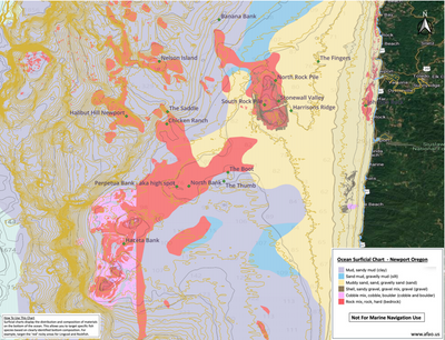 Newport Oregon Offshore Fishing Map – Structure, Hotspots & Bottom Composition Preview 1