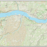 Adventure Maps, Inc. Hood River, Oregon Trail Map digital map