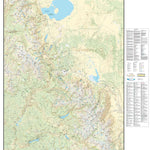 Mammoth Lakes, California Trail Map Preview 1