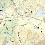 Mammoth Lakes, California Trail Map Preview 2