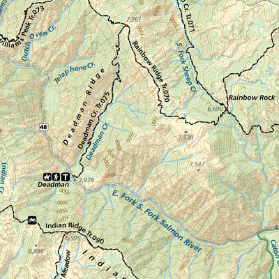 Adventure Maps, Inc. McCall 2023-B digital map