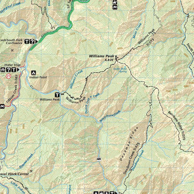 Adventure Maps, Inc. McCall, Idaho Trail Map digital map
