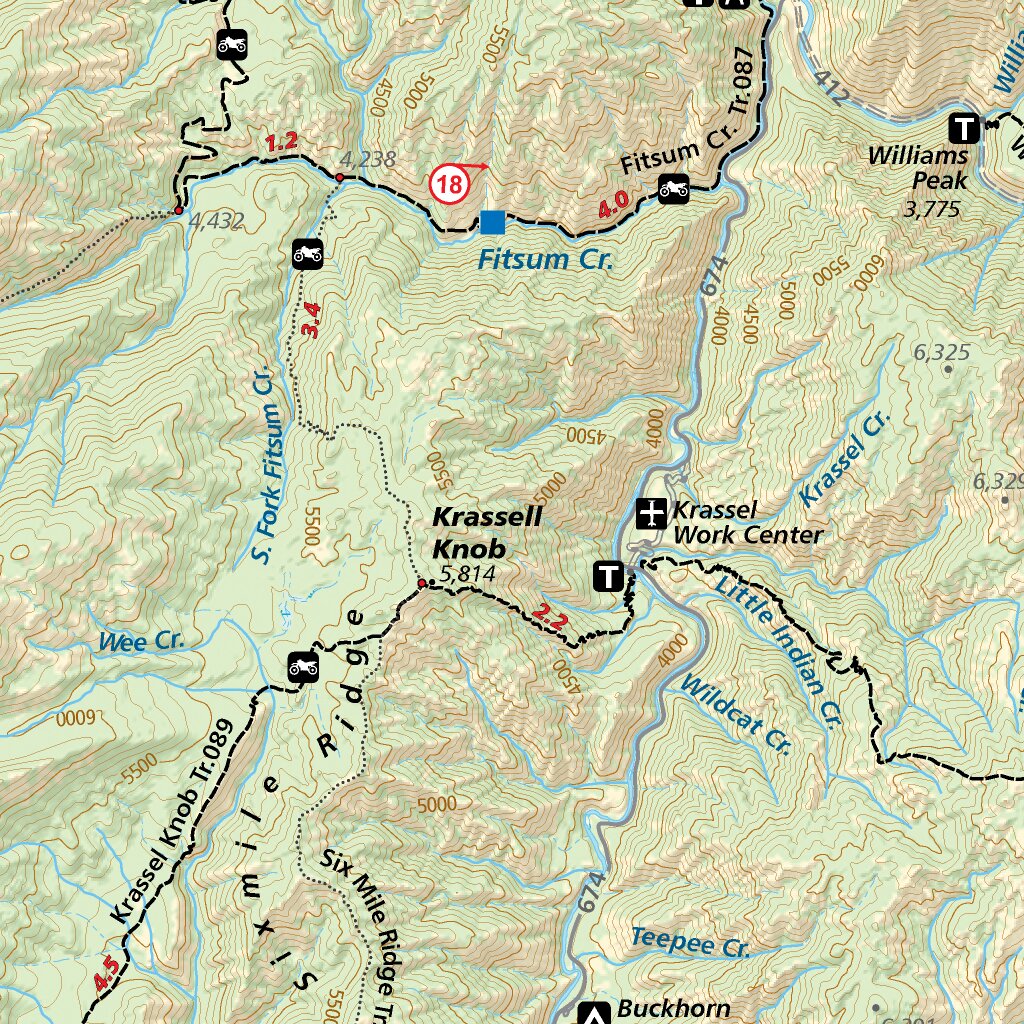 McCall, Idaho Trail Map by Adventure Maps, Inc. | Avenza Maps