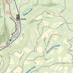 Adventure Maps, Inc. McKenzie River Trail & O'Leary Trails, Oregon Trail Map digital map