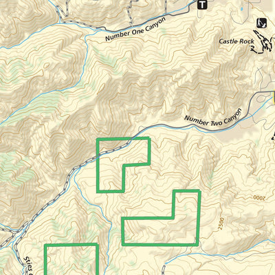 Adventure Maps, Inc. Wenatchee, Washington Trail Map digital map