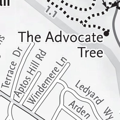 The Forest of Nisene Marks State Park Main Kiosk Area Map Preview 3