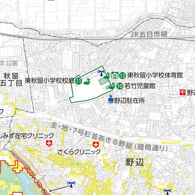 あきる野市ハザードマップ2024（土砂災害・水害） 東秋留地区 Preview 2