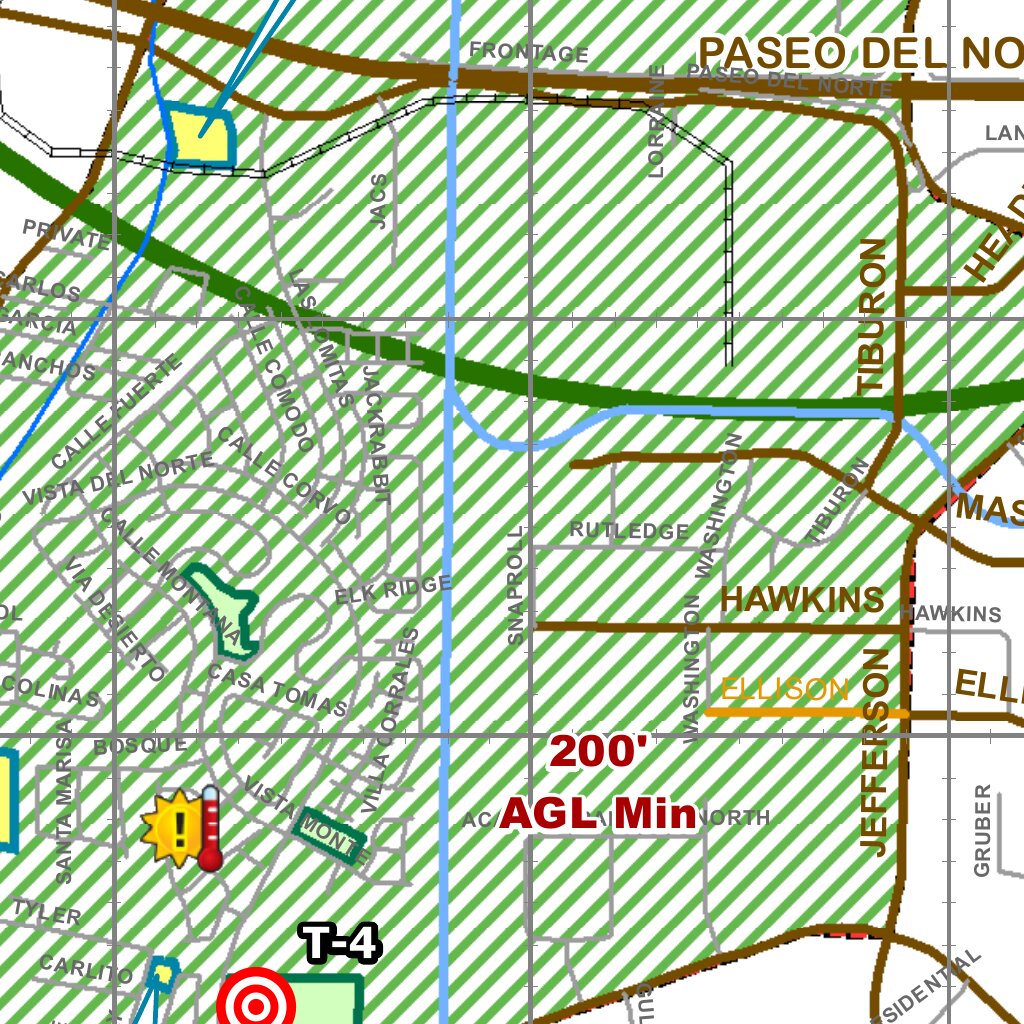 Albuquerque International Balloon Fiesta 2025 PZ Map by