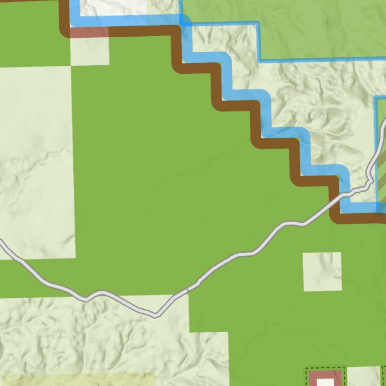 Blue Ridge Assembly Map Blue Ridge Special Management Area - 2024 Map by American Prairie ...