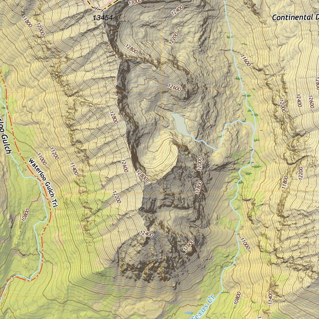 Collegiate Rva Map Buena Vista, Collegiate Peaks Map by AMG Maps | Avenza Maps