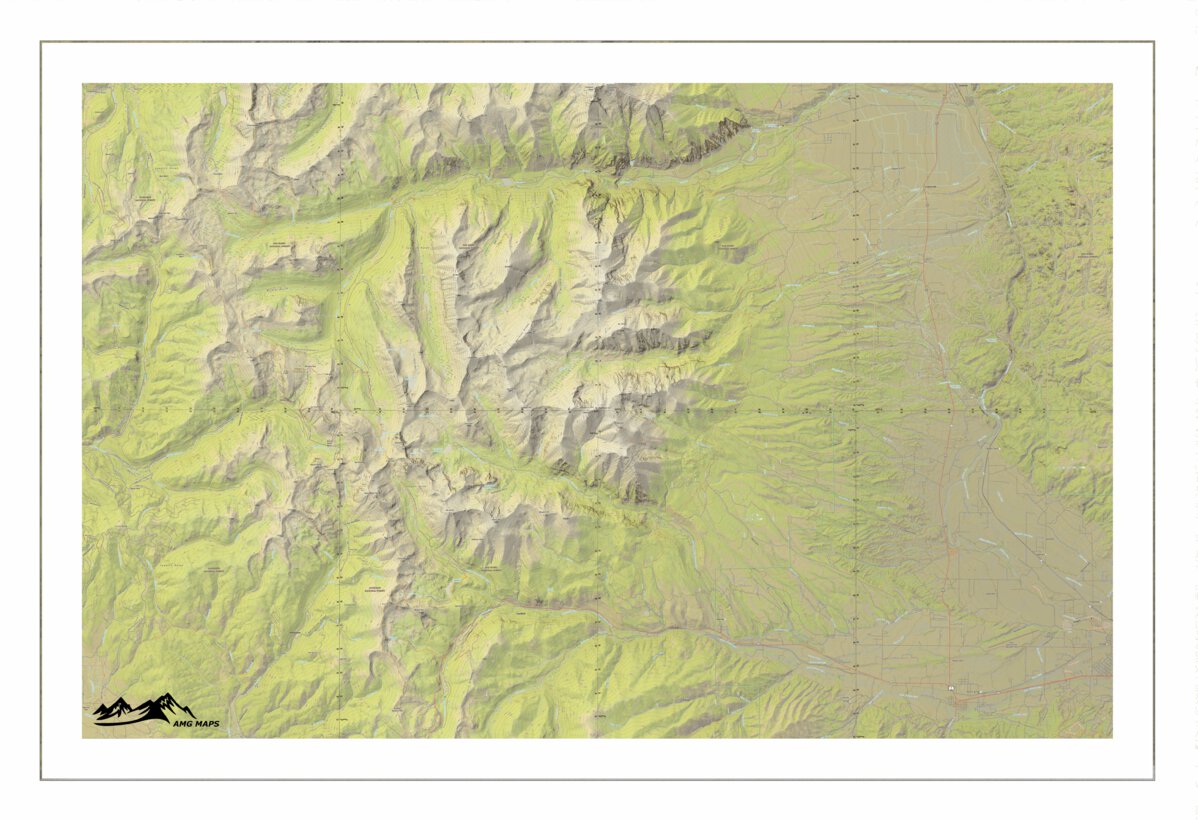 Salida, St. Elmo, Mount Shavano Map by AMG Maps | Avenza Maps