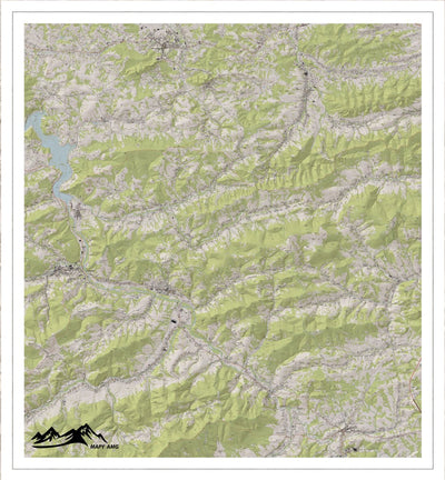 AMG Maps Beskid Makowski digital map
