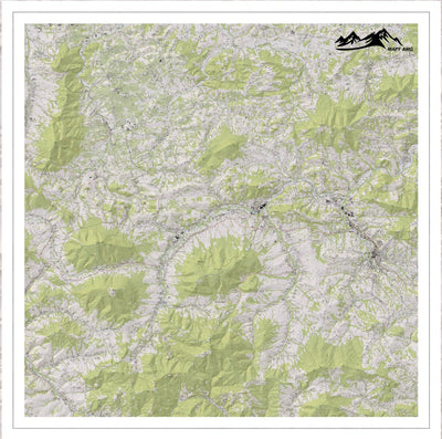 AMG Maps Beskid Wyspowy - Zachód digital map