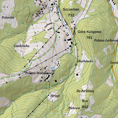 AMG Maps Beskidy - Rysianka, Pilsko digital map