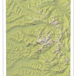 AMG Maps Olympic National Park West digital map