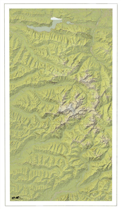 AMG Maps Olympic National Park West digital map