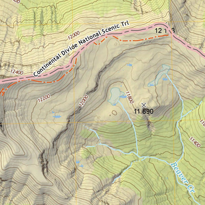 AMG Maps Weminuche Wilderness [Map Pack Bundle] bundle