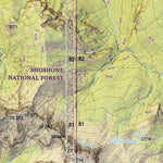 AMG Maps Yellowstone National Park NE digital map
