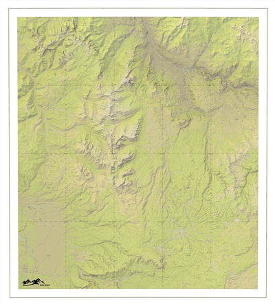 AMG Maps Yellowstone National Park NW digital map