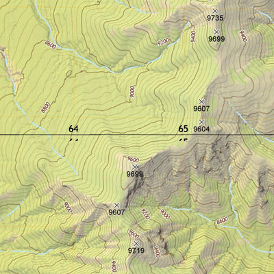 AMG Maps Yellowstone National Park SE digital map