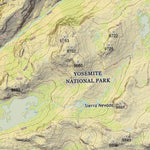 AMG Maps Yosemite National Park North digital map
