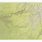AMG Maps Yosemite National Park South digital map