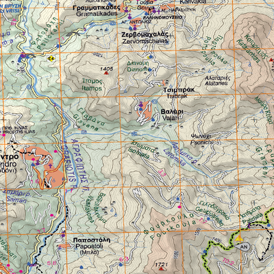 Agrafa - Plastira Lake [Hiking Map 1:50.000] Preview 2