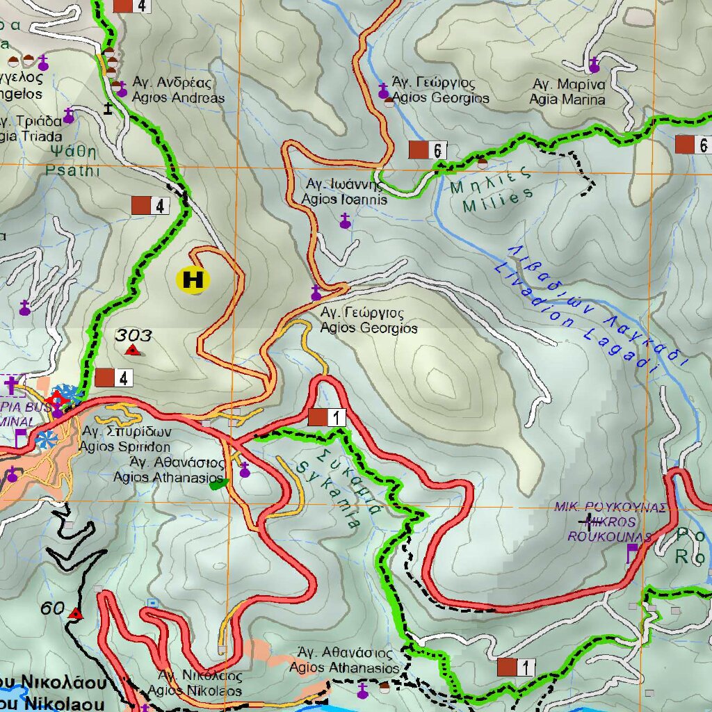 Anafi, Cyclades, Greece Map by Anavasi editions | Avenza Maps
