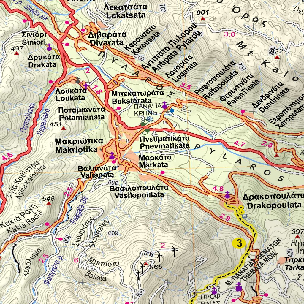 Cephalonia, Greece Map by Anavasi editions | Avenza Maps