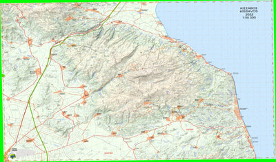 Anavasi editions Kissavos, Central Greece [Hiking Map 1:50.000] digital map