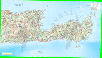 Anavasi editions Lasithi, Crete digital map