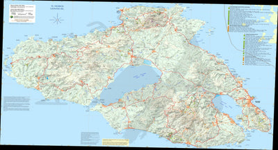 Anavasi editions Lesvos (Mytilene) Island digital map