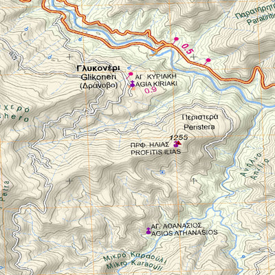 Anavasi editions Mt Gramos, Voio digital map