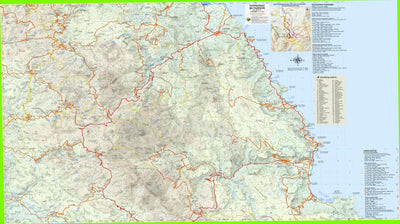 Anavasi editions Mt Parnon North, Pelopennese 1:50.000 digital map