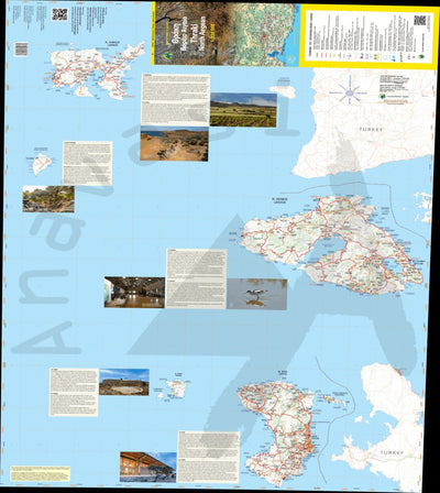 Anavasi editions North Aegean Island digital map