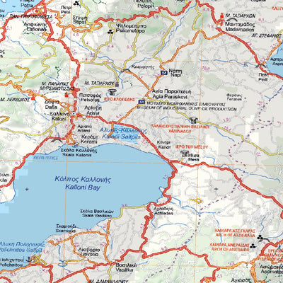 Anavasi editions North Aegean Island digital map