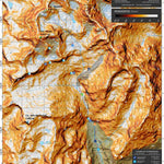 Andes Profundo Cajon del Penion digital map