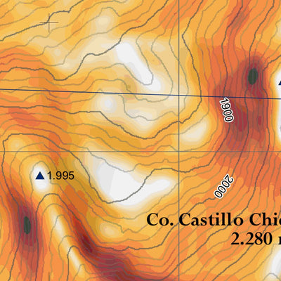 Andes Profundo Cerro Castillo - Andinismo digital map