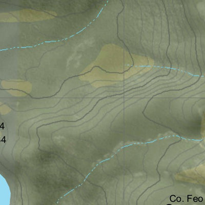 Andes Profundo Lago Paraiso digital map
