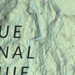 Andes Profundo Mapa Aguas Calientes digital map