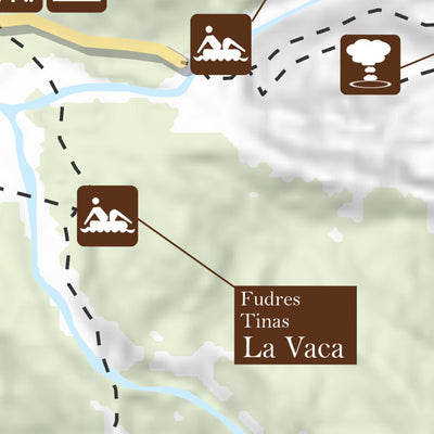 Andes Profundo Mapa Cañon del Blanco - Temas digital map