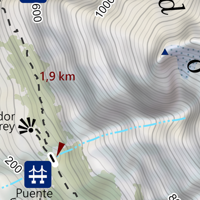Mapa Vertice Tramo Dickson Lago Grey Preview 3