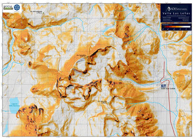 Andes Profundo Valle las Leñas digital map