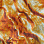 Andes Profundo Volcan Calbuco digital map