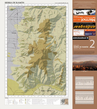 Andeshandbook Sierra de Ramón - 2 digital map